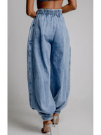 Trina | Chic High Waist Balloon Jeans