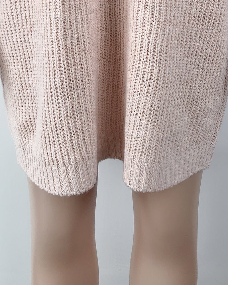 Verane™ | Long Turtleneck Dress – Cocooning Elegance