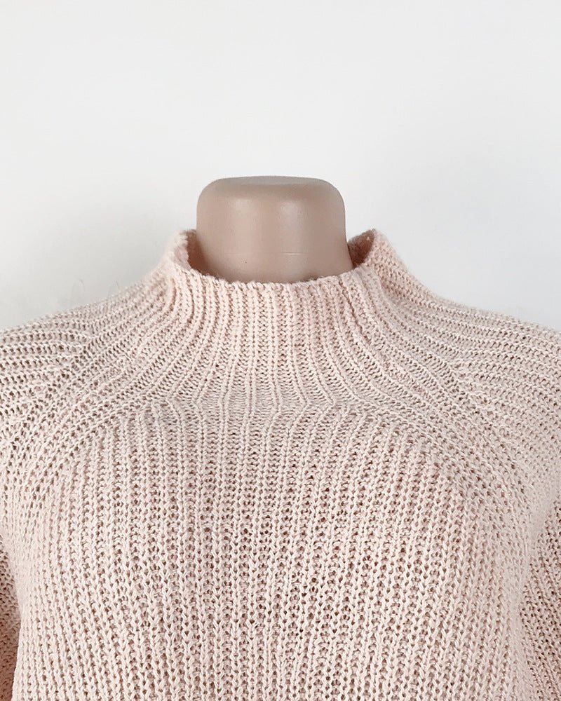 Verane™ | Long Turtleneck Dress – Cocooning Elegance