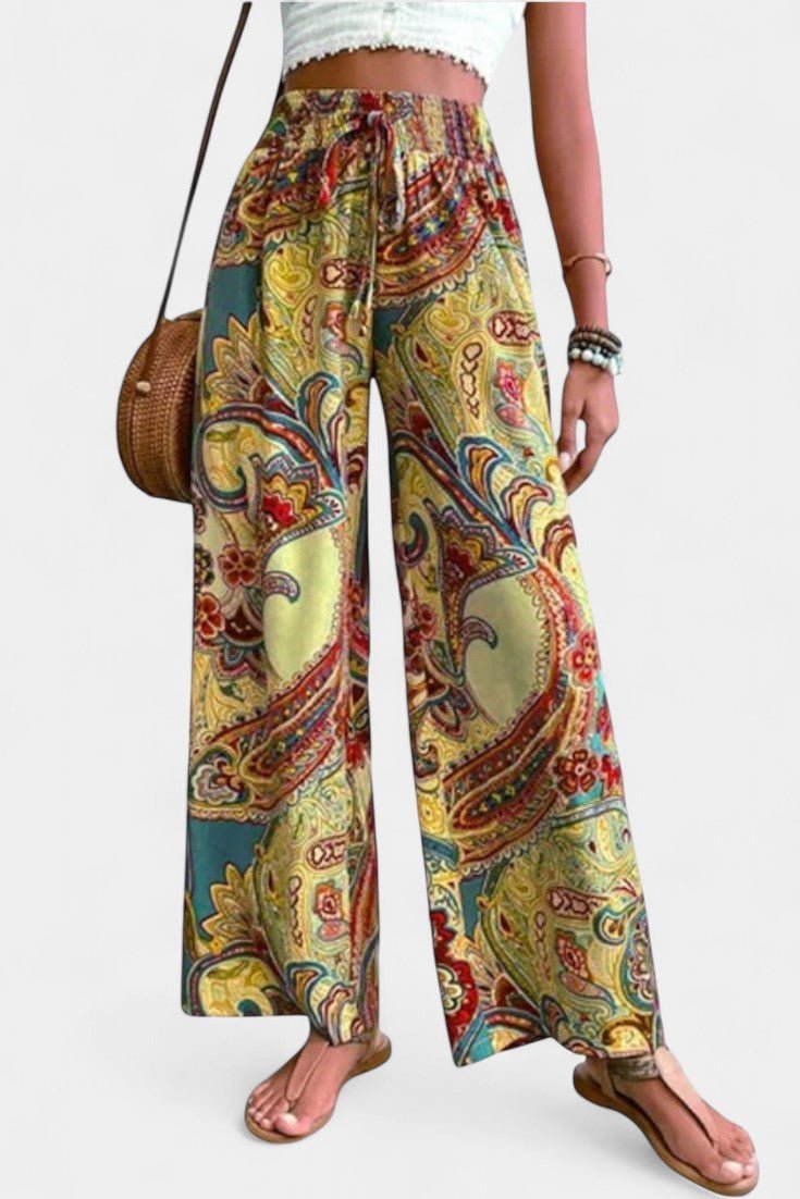 Vitoria Wide-Leg Summer Trousers