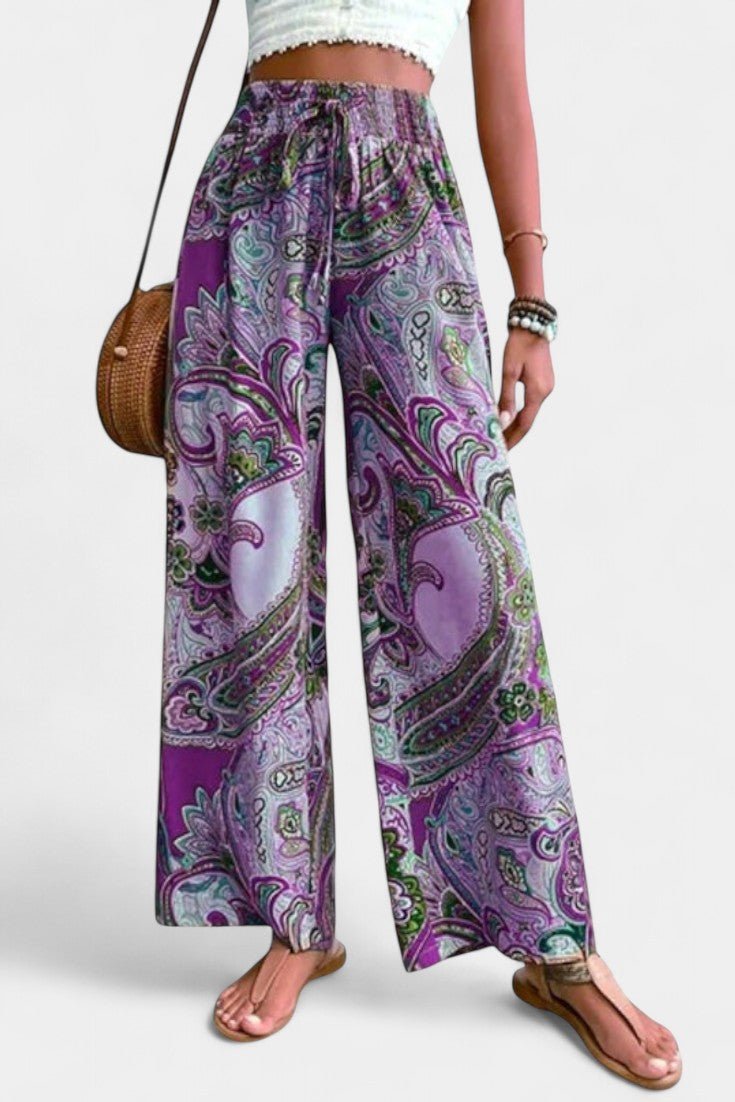 Vitoria Wide-Leg Summer Trousers