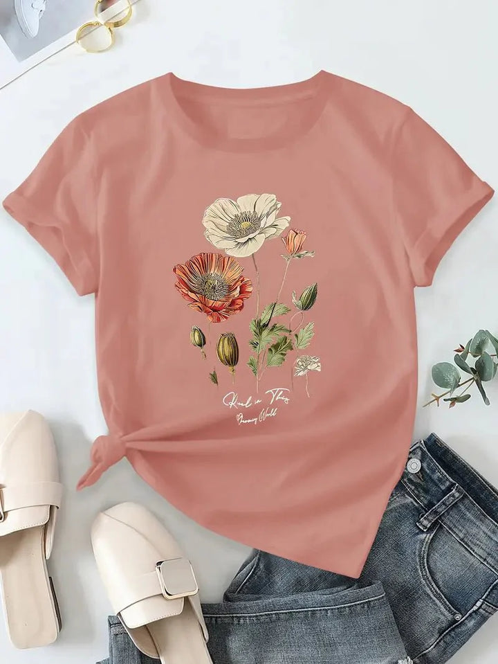 YVETTE | CASUAL FLORAL SHIRT