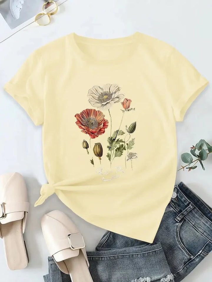 YVETTE | CASUAL FLORAL SHIRT