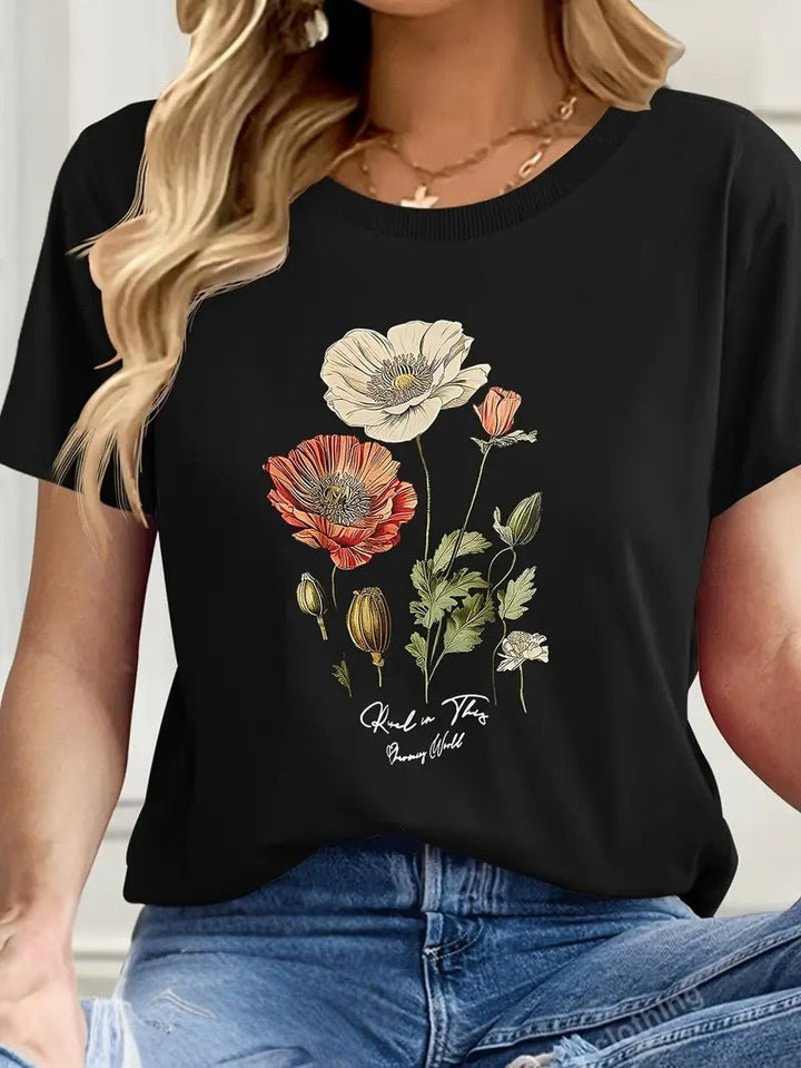 YVETTE | CASUAL FLORAL SHIRT