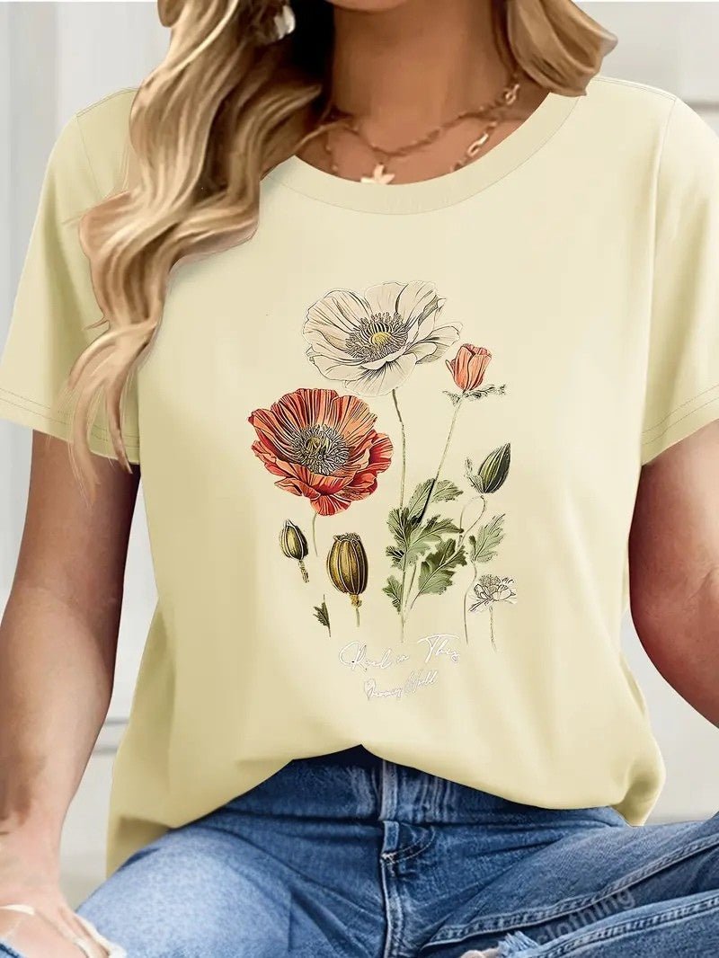 YVETTE | CASUAL FLORAL SHIRT